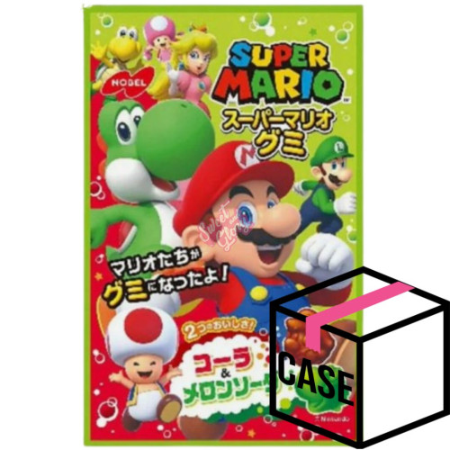 Nobel Super Mario Gummies (Japan) 50g - Case