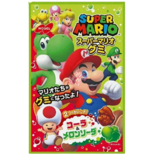 Nobel Super Mario Gummies (Japan) 50g - 6ct