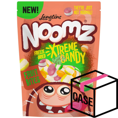 Noomz Freeze Dried Fruit Bites 110g - Case