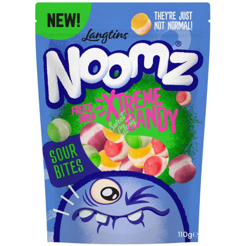 Noomz Freeze Dried Sour Bites 110g - 12ct