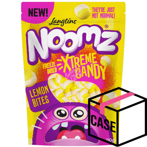 Noomz Freeze Dried Lemon Bites 110g - Case