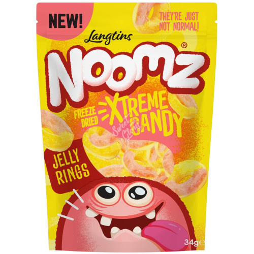 Noomz Freeze Dried Jelly Rings 34g - 12ct
