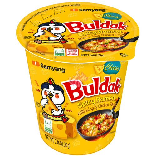 Samyang Buldak Hot Chicken Cheese Cup 70g - 30ct