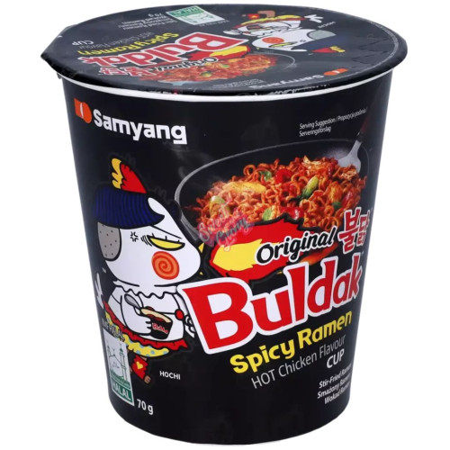 Samyang Buldak Original Hot Chicken Cup 70g - Case