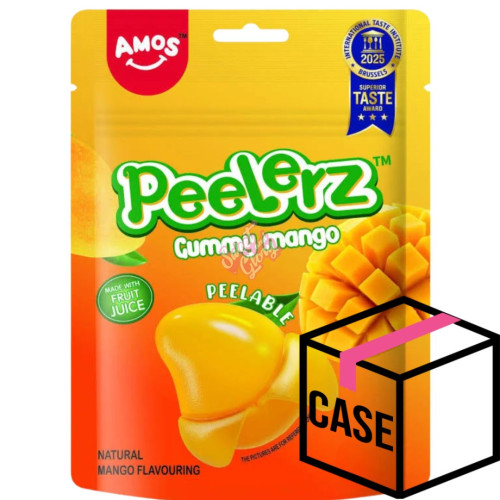 Amos Peelerz Gummy Mango 40g - Case