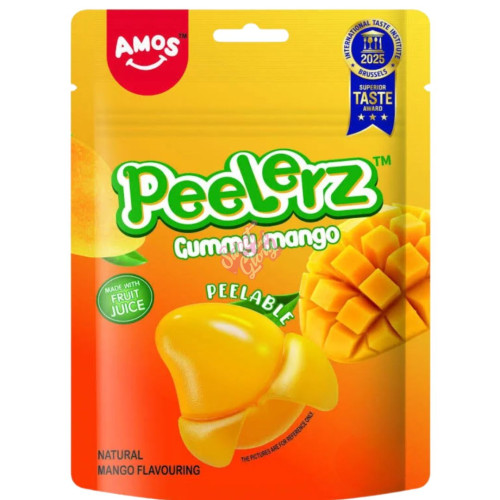 Amos Peelerz Gummy Mango 40g - 12ct