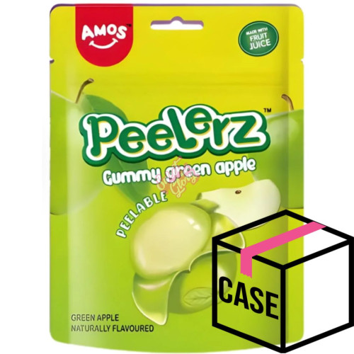 Amos Peelerz Gummy Apple 40g - Case
