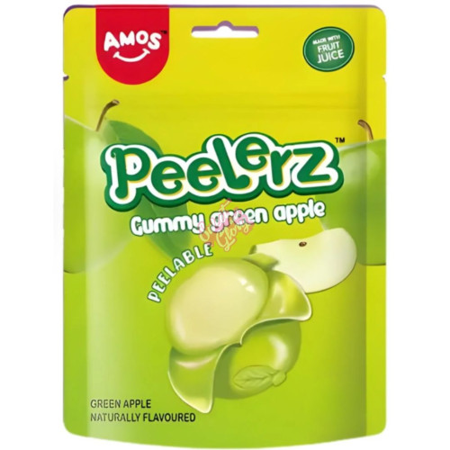 Amos Peelerz Gummy Apple 40g - 12ct