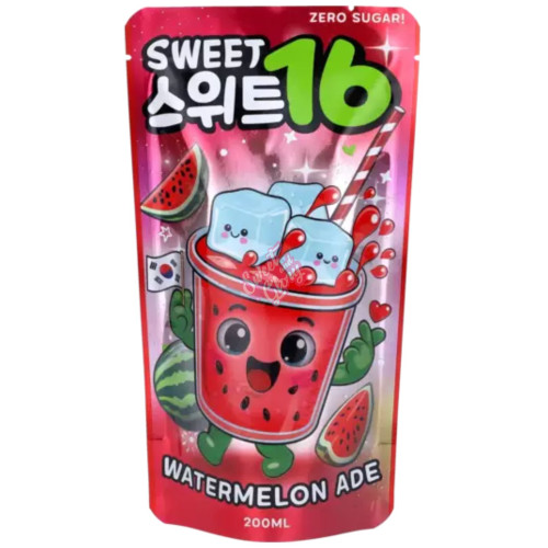 Sweet 16 Watermelon Ade (Korea) 200ml - 10ct