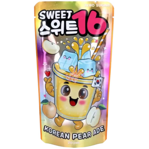 Sweet 16 Korean Pear Ade (Korea) 200ml - 10ct