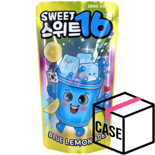Sweet 16 Blue Lemon Ade (Korea) 200ml - Case