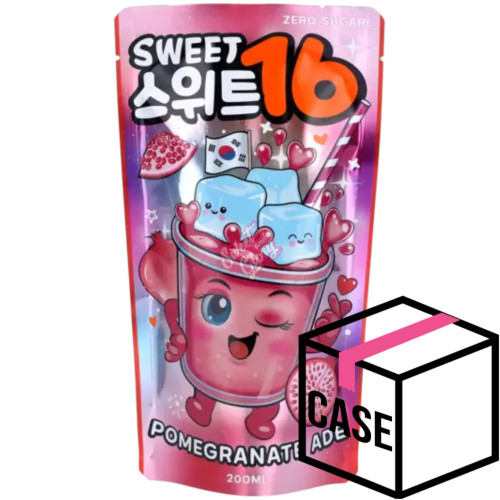 Sweet 16 Pomegranate Ade (Korea) 200ml - Case