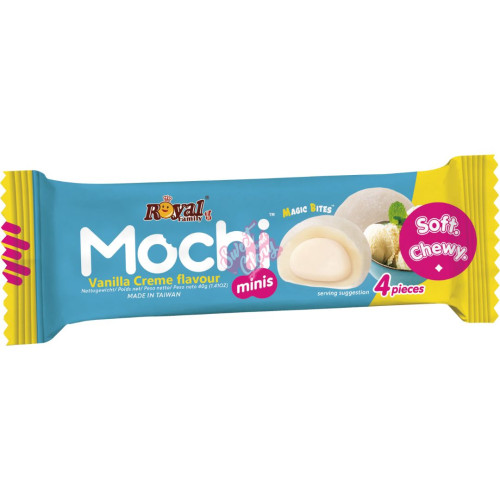 Royal Family Mochi Mini's Vanilla Cream 40g - 12ct