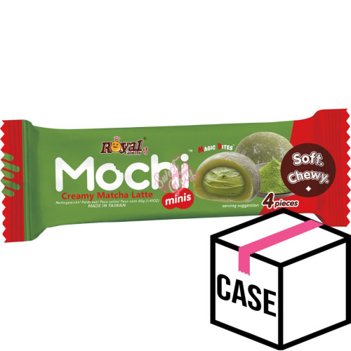 Royal Family Mochi Mini's Creamy Matcha 40g - Case