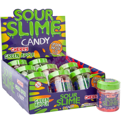 Gummie Candy Sour Slime 99g - 9ct