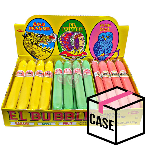 El Bubble Cigar Gum 20g - Case