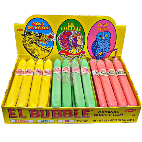 El Bubble Cigar Gum 20g - 36ct
