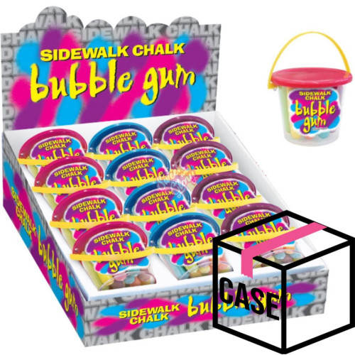 Sidewalk Chalk Bubble Gum 70g - Case