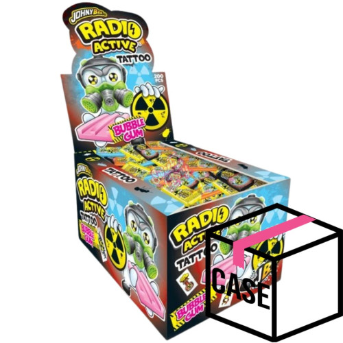 Johny Bee Radio Active Gum 5g - Case