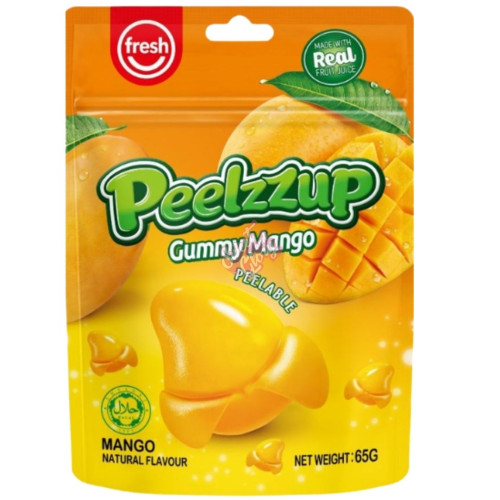 Peelzzup Gummy Mango 65g - 12ct