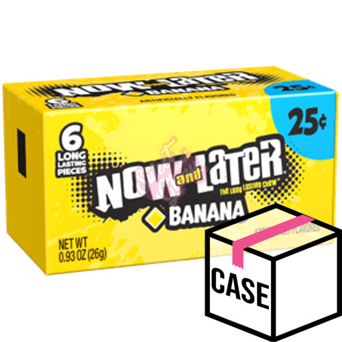 Now & Later Banana 26g - Case