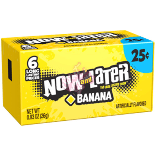Now & Later Banana 26g - 24ct
