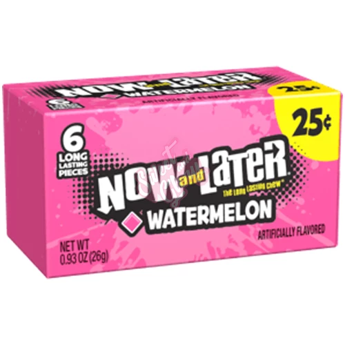 Now & Later Watermelon 26g - 24ct