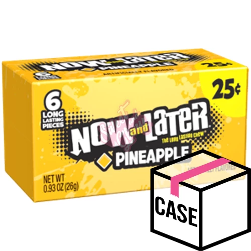 Now & Later Pineapple 26g - Case