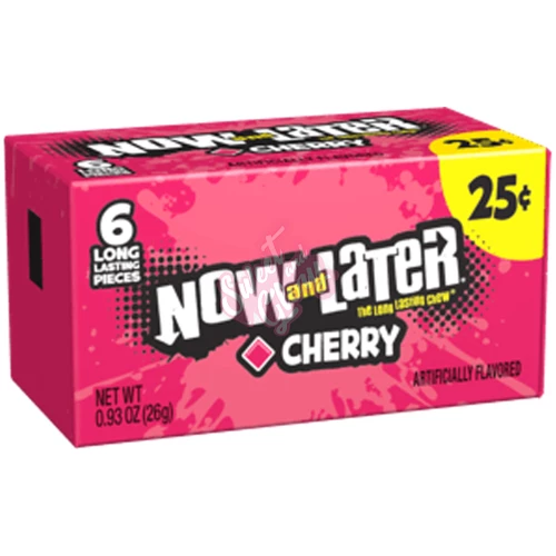 Now & Later Cherry 26g - 24ct