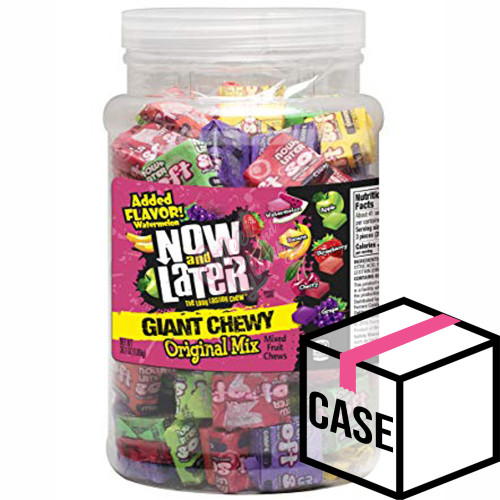 Now & Later Giant Chewy 1.08kg - Case