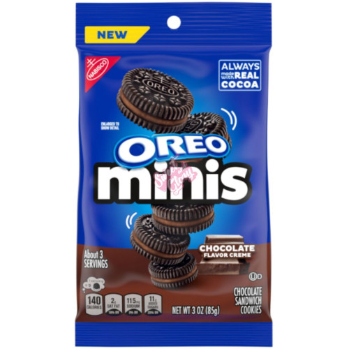Oreo Minis Chocolate 85g - 12ct