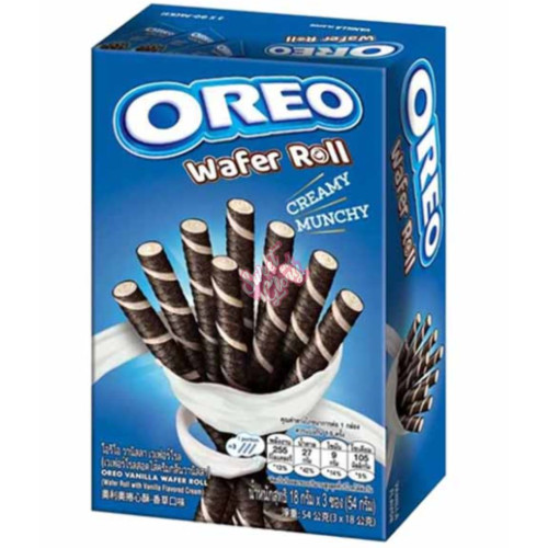 Oreo Wafer Roll Vanilla 54g - 20ct