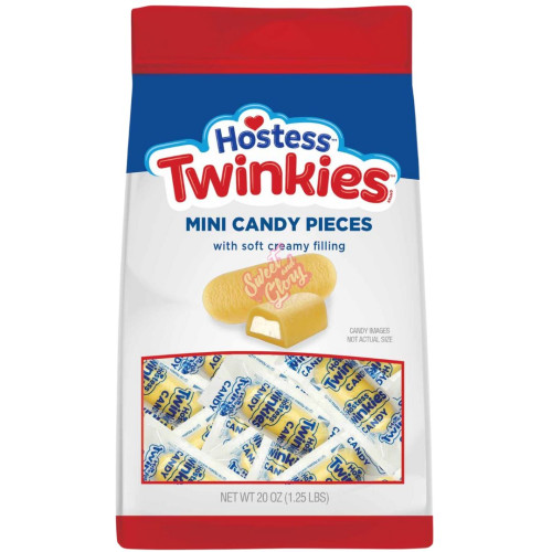 Hostess Twinkies Mini Candy Pieces 567g - Case