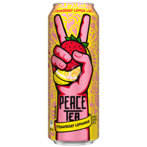 Peace Tea Strawberry Lemon Love 695ml - 12ct