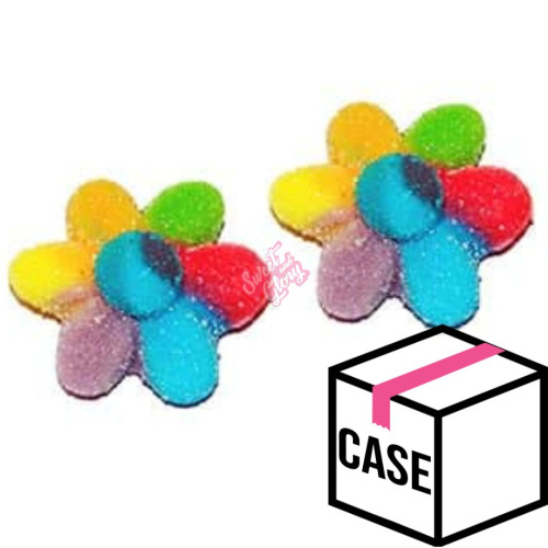 Dulce Plus Sugared Rainbow Flowers 1kg - Case