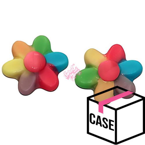 Dulce Plus Jelly Rainbow Flowers 1kg - Case