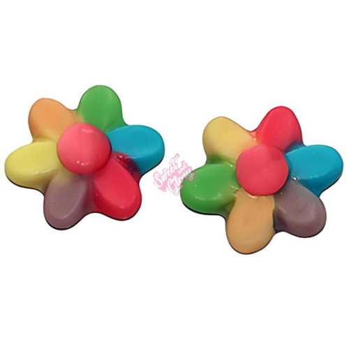 Dulce Plus Jelly Rainbow Flowers 1kg - 1ct