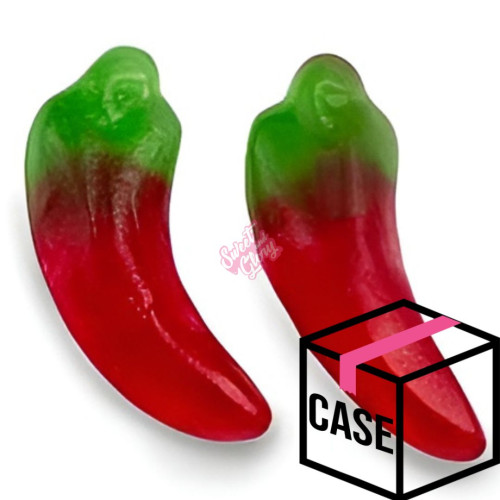 Dulce Plus Mini Jelly Chilli Peppers 1kg - Case