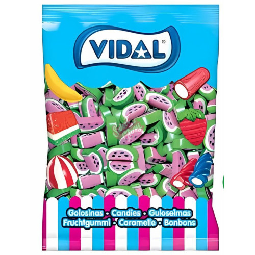 Vidal Watermelon Slices 1kg - 1ct