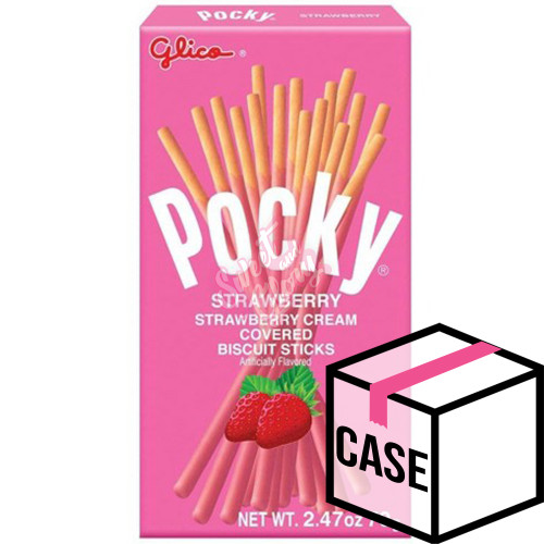 Pocky Strawberry 70g - Case