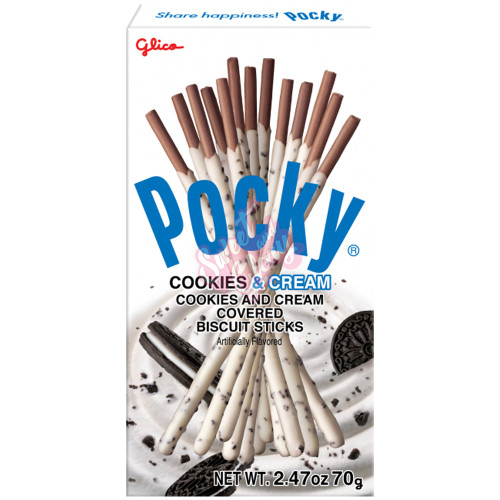 Pocky Cookies and Cream 70g - 10ct