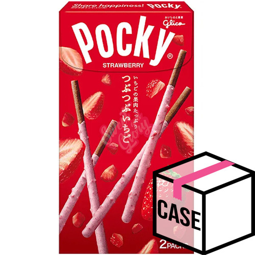 Glico Pocky Strawberry (Japan) 55g - Case