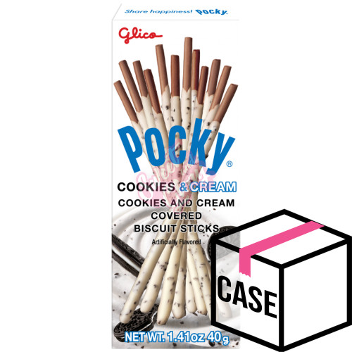 Pocky Cookies & Cream 40g - Case
