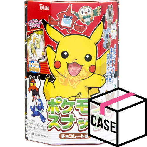 Tohato Pokemon Chocolate Puffs (Japan) 23g - Case