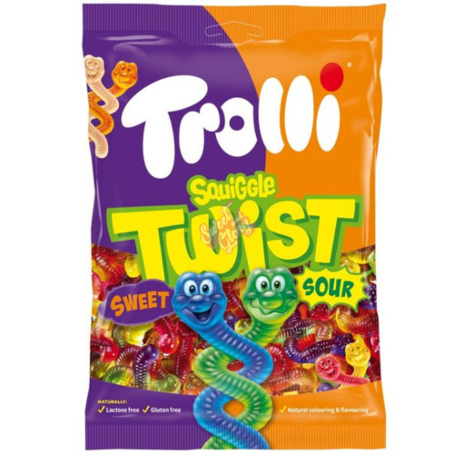 Trolli Squiggle Twist 100g - 24ct