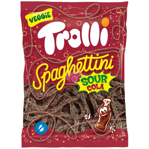 Trolli Spaghettini Sour Cola 100g - 30ct