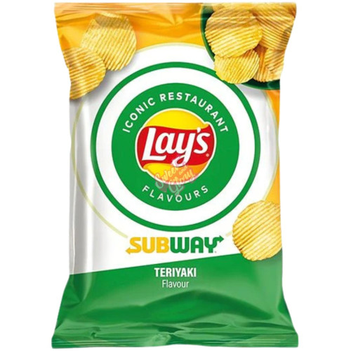 Lays Subway Teriyaki 150g - 9ct