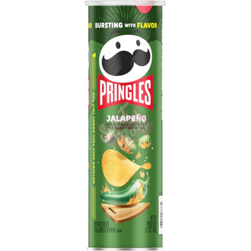Pringles Large Jalapeno 158g - 14ct
