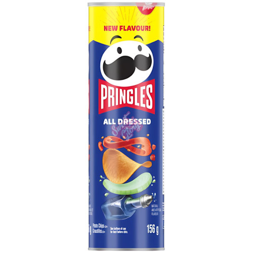 Pringles All Dressed 156g - Case