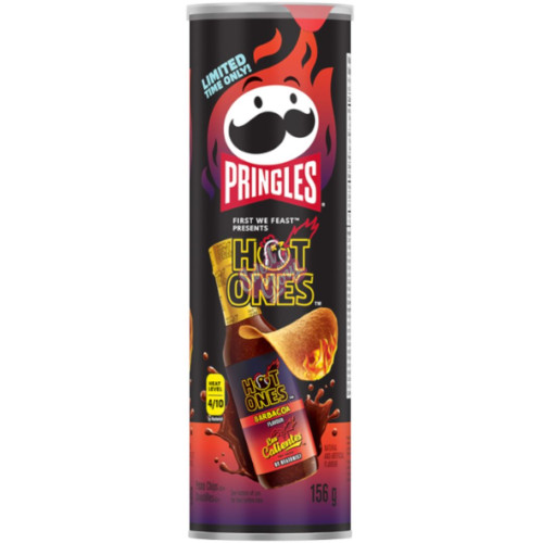 Pringles Hot Ones Barbacoa (CAN) 156g - 14ct